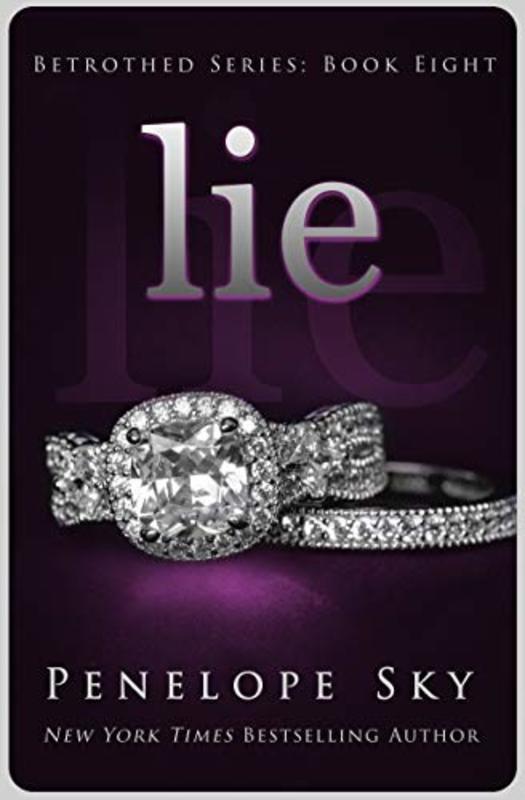 Book cover for "Lie" by Penelope Sky