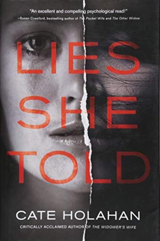 Book cover for "Lies She Told" by Cate Holahan