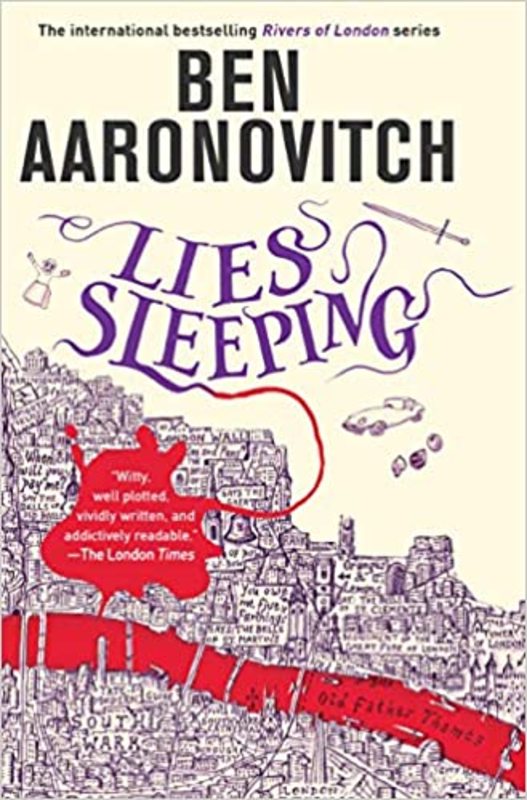 Book cover for "Lies Sleeping" by Ben Aaronovitch
