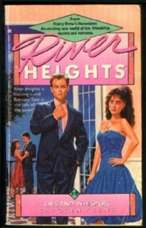 Book cover for "Lies and Whispers" by Carolyn Keene