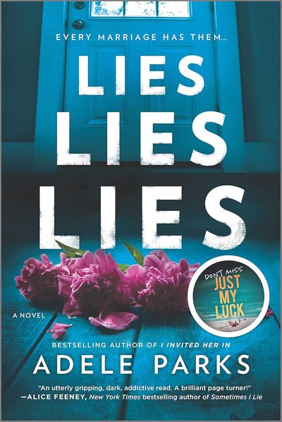 Book cover for "Lies Lies Lies" by Adele Parks