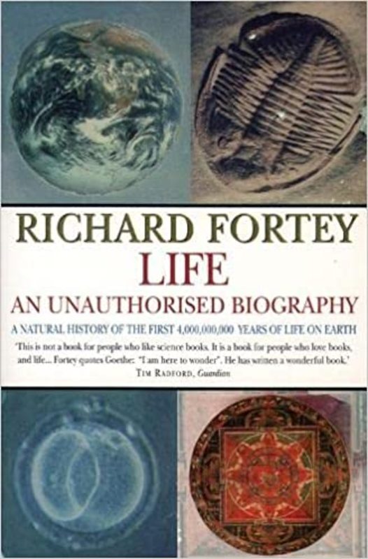 Book cover for "Life" by Richard Fortey