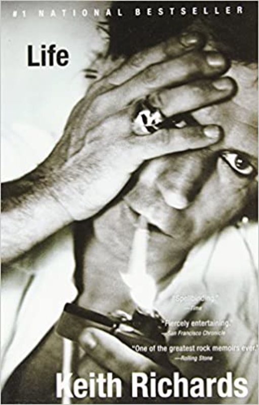 Book cover for "Life" by Keith Richards