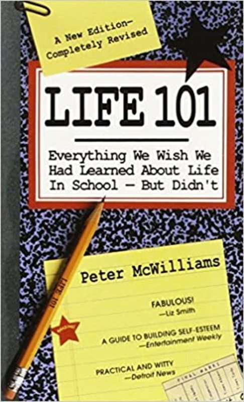 Book cover for "Life 101" by Peter McWilliams