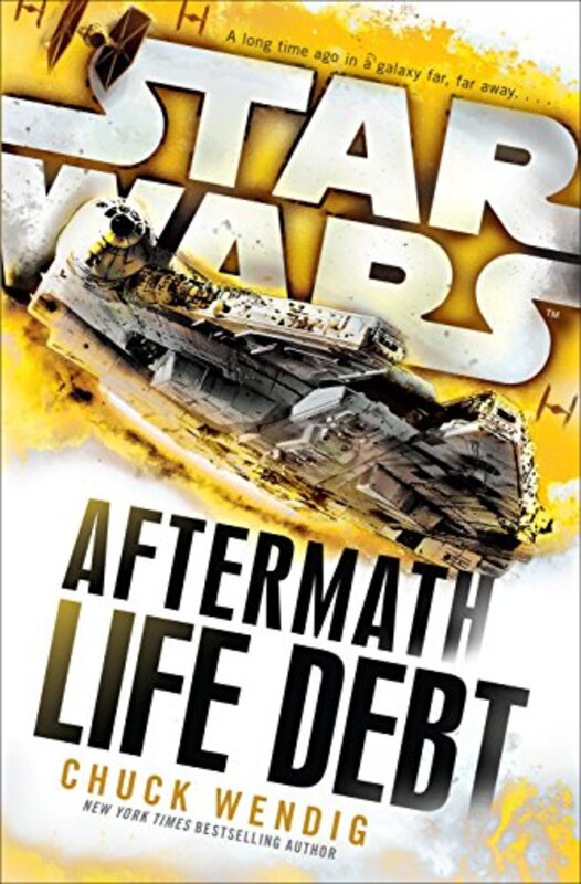 Book cover for "Life Debt" by Chuck Wendig