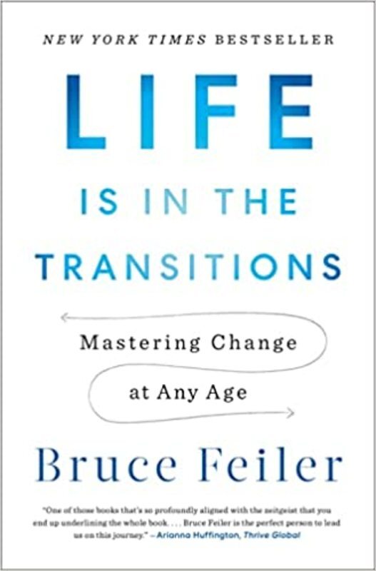 Book cover for "Life Is in the Transitions" by Bruce Feiler