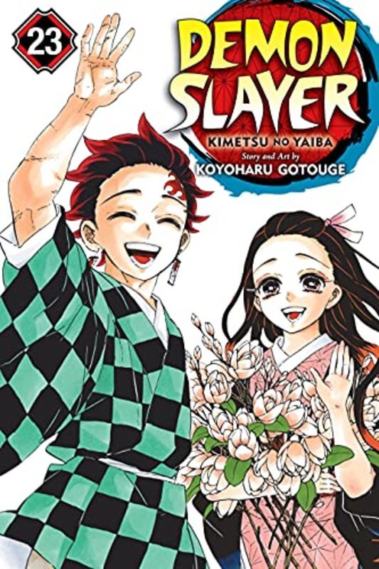Demon Slayer Manga book cover