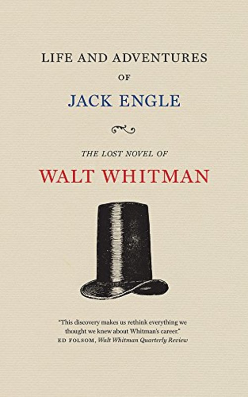 Book cover for "Life and Adventures of Jack Engle" by Walt Whitman