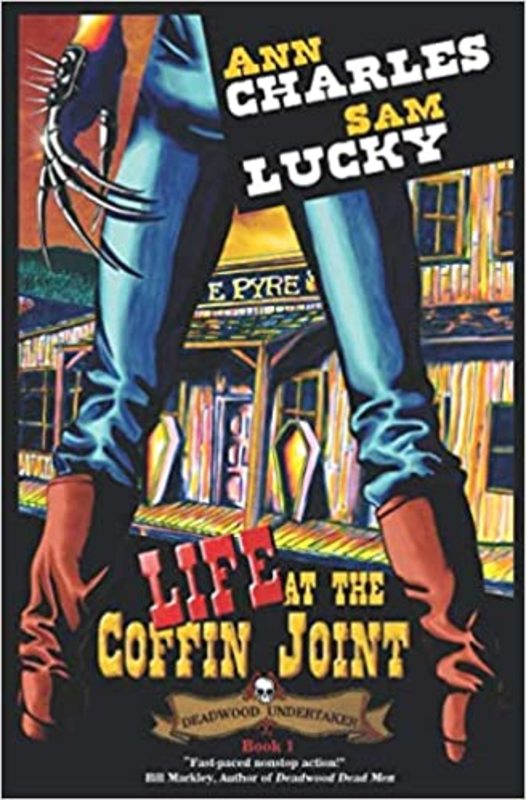 Book cover for "Life at the Coffin Joint" by Ann Charles