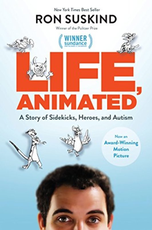 Book cover for "Life, Animated" by Ron Suskind