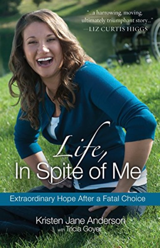 Book cover for "Life, in Spite of Me" by Tricia Goyer
