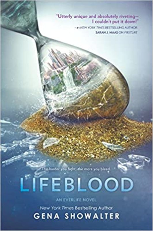Book cover for "Lifeblood" by Gena Showalter