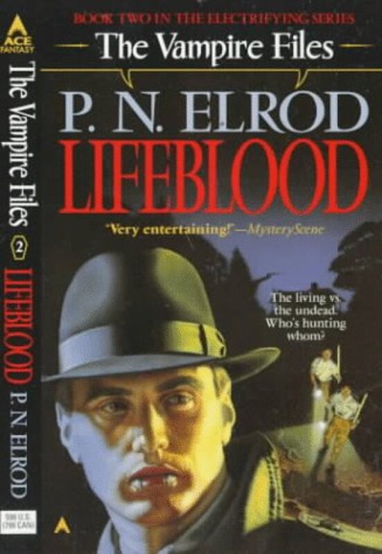 Book cover for "Lifeblood" by PN Elrod