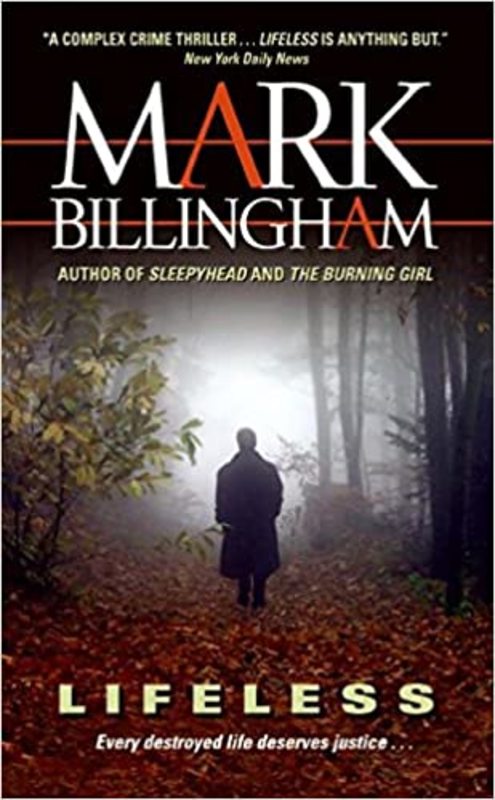 Book cover for "Lifeless" by Mark Billingham