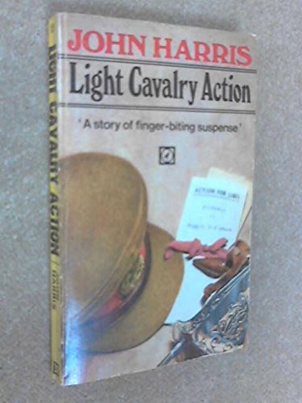 Book cover for "Light Cavalry Action" by Mark Hebden