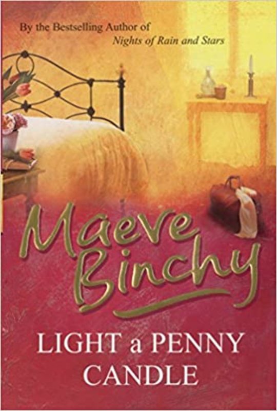 Book cover for "Light a Penny Candle" by Maeve Binchy