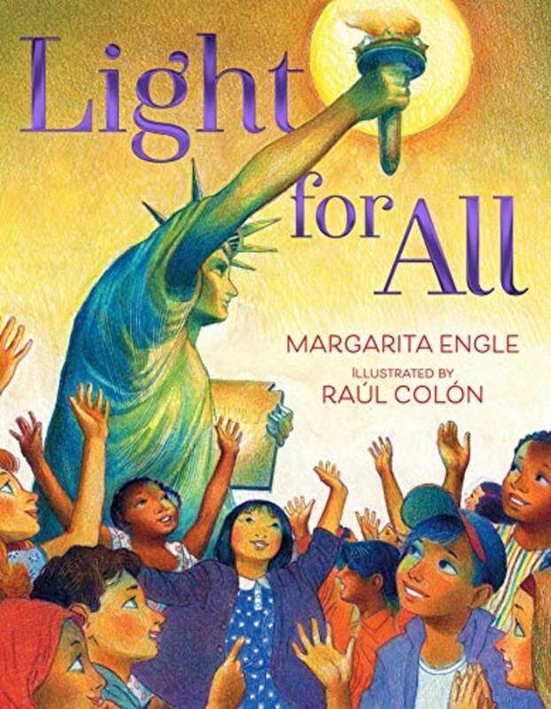 Book cover for "Light for All" by Margarita Engle