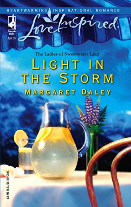 Book cover for "Light in the Storm" by Margaret Daley
