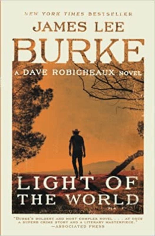 Book cover for "Light of the World" by James Lee Burke
