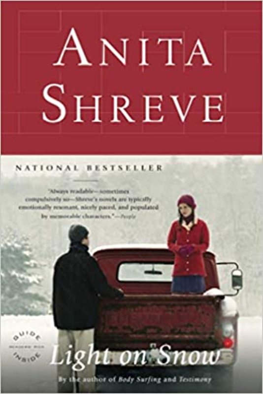 Book cover for "Light on Snow" by Anita Shreve