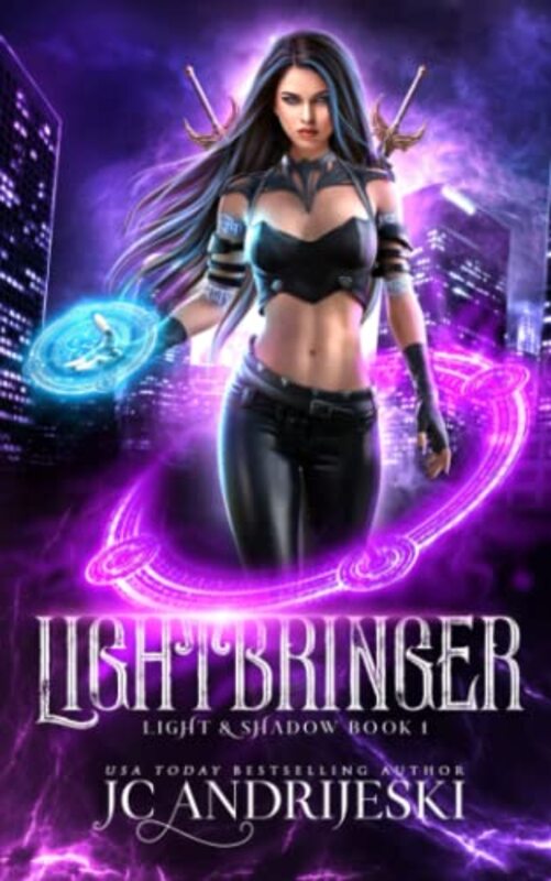 Book cover for "Lightbringer" by JC Andrijeski