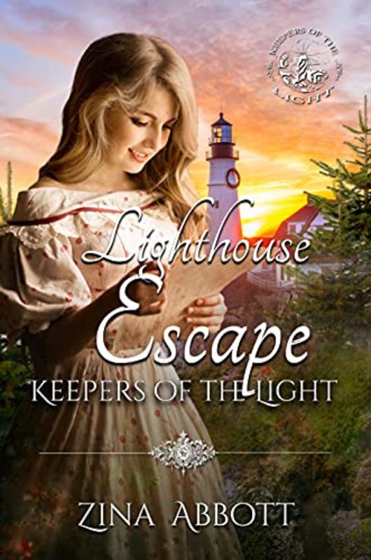 Book cover for "Lighthouse Escape" by Zina Abbott