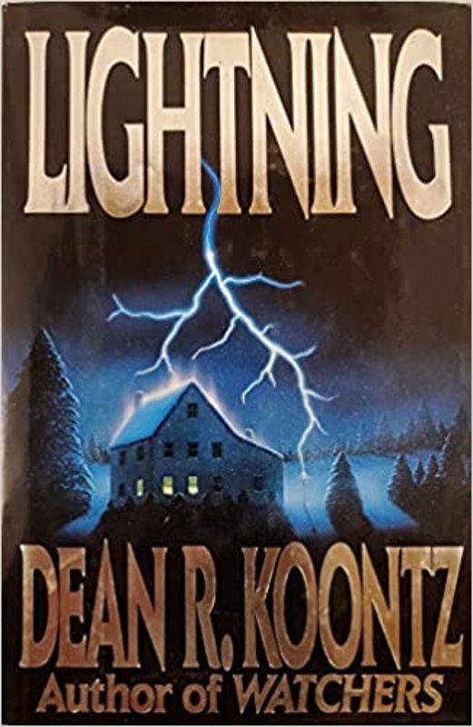 Book cover for "Lightning" by Dean Koontz