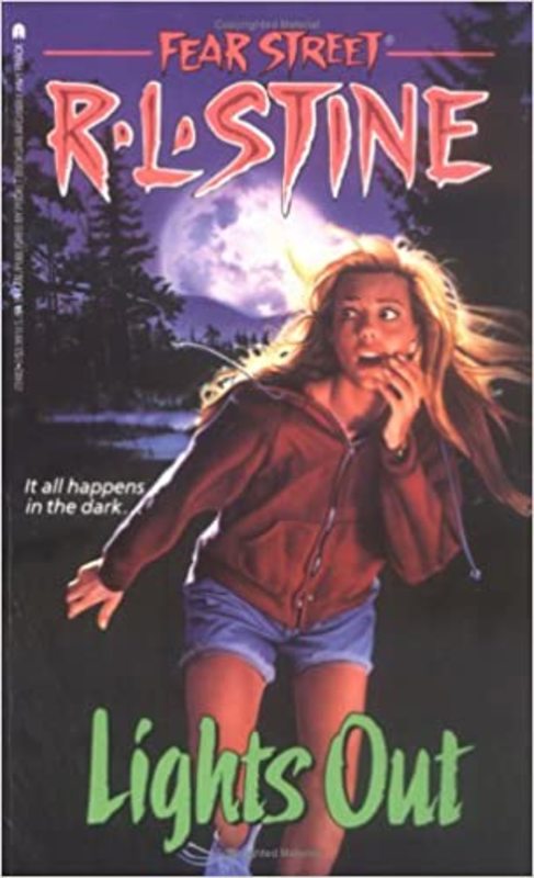 Book cover for "Lights Out" by R.L. Stine
