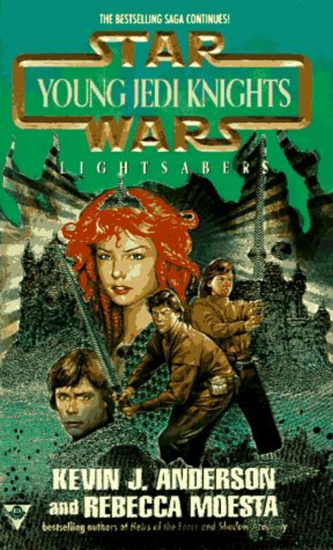 Book cover for "Lightsabers" by Kevin J Anderson
