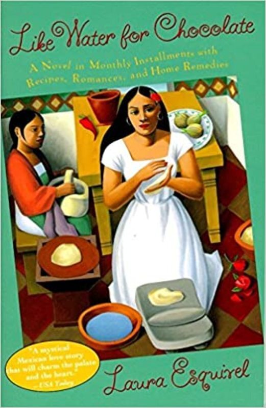 Book cover for "Like Water for Chocolate" by Laura Esquivel