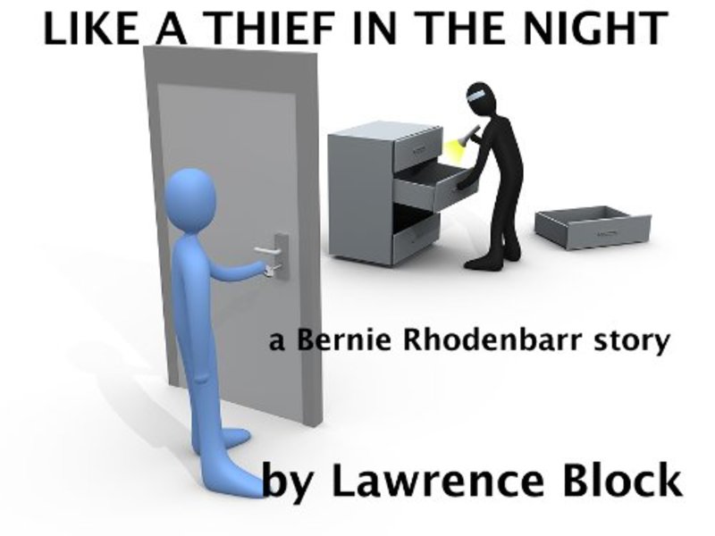 Book cover for "Like a Thief in the Night" by Lawrence Block