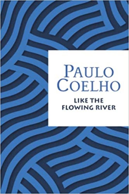 Book cover for "Like the Flowing River"