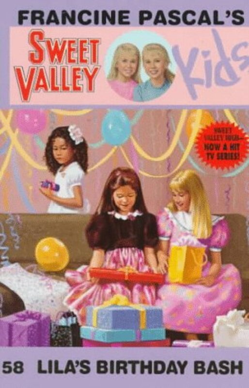 Book cover for "Lila's Birthday Bash" by Francine Pascal