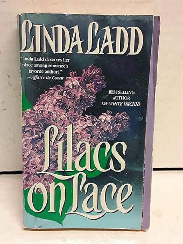 Book cover for "Lilacs on Lace" by Linda Ladd