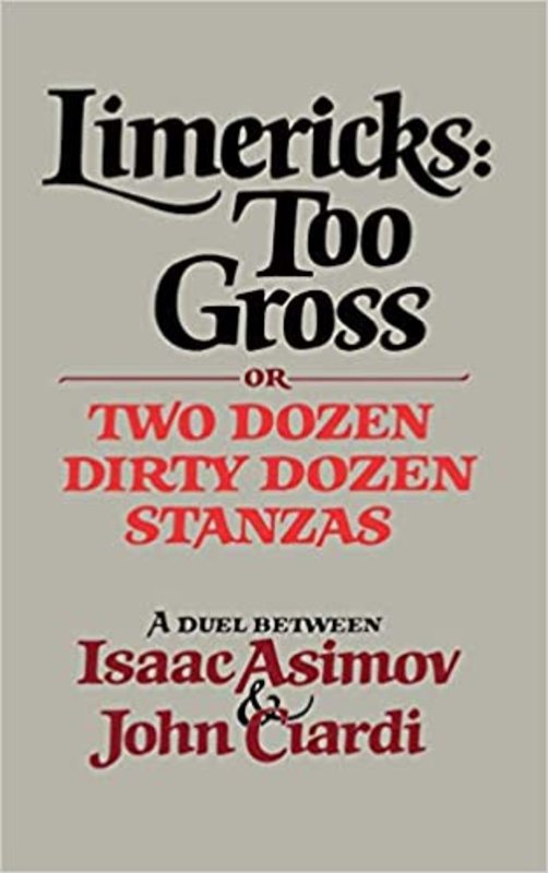 Book cover for "Limericks" by Isaac Asimov