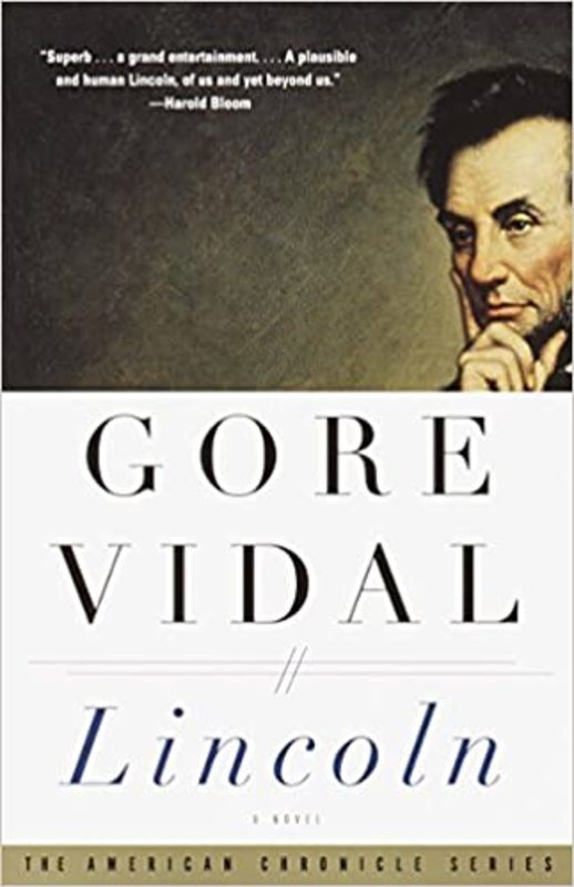 Book cover for "Lincoln" by Gore Vidal