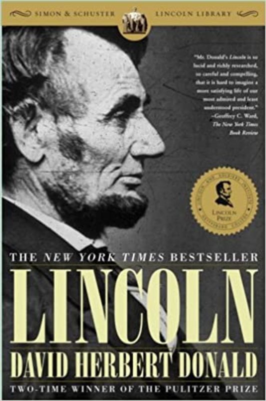 Book cover for "Lincoln" by David Herbert Donald