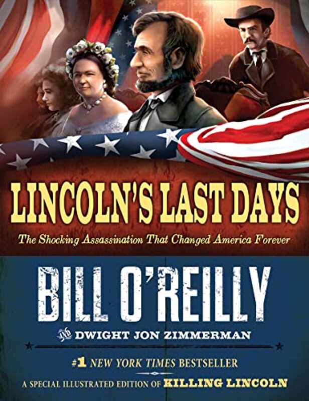 Book cover for "Lincoln's Last Days" by Bill O'Reilly