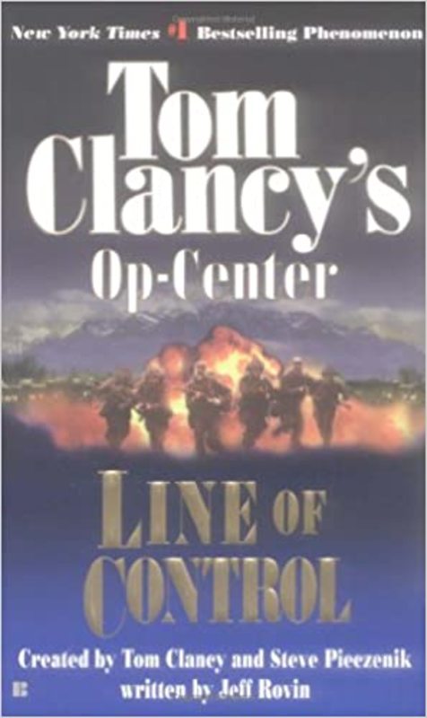 Book cover for "Line of Control" by Jeff Rovin