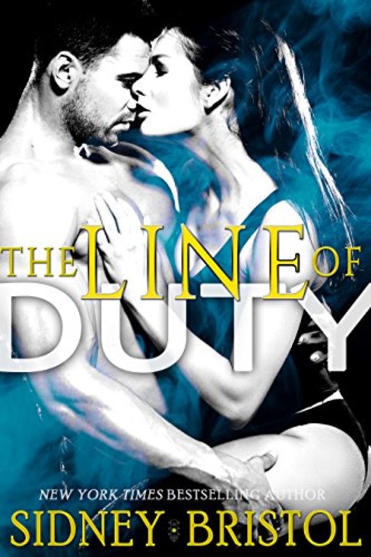 Book cover for "Line of Duty" by Sidney Bristol