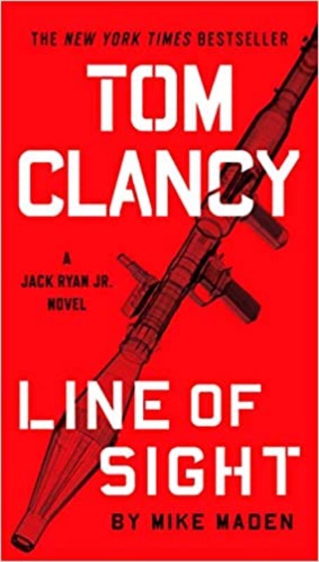 Book cover for "Line of Sight" by Tom Clancy