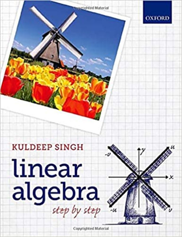 Book cover for "Linear Algebra" by Kuldeep Singh