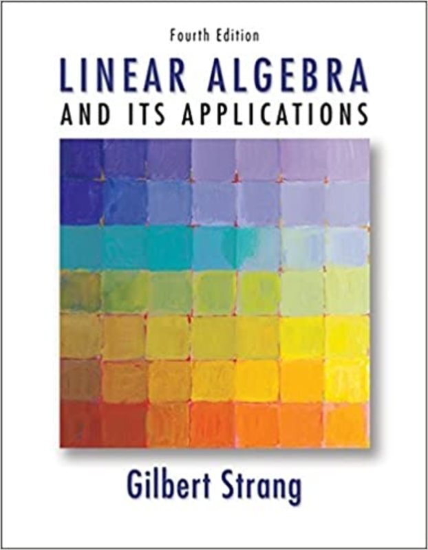 Book cover for "Linear Algebra and Its Applications" by Gilbert Strang