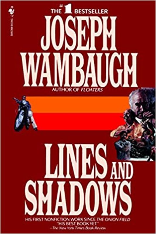 Book cover for "Lines and Shadows" by Joseph Wambaugh