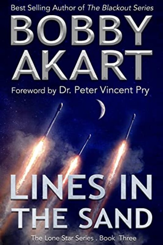 Book cover for "Lines in the Sand" by Bobby Akart
