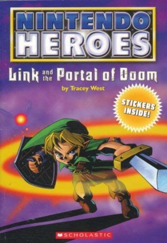 Book cover for "Link and the Portal of Doom" by Tracey West