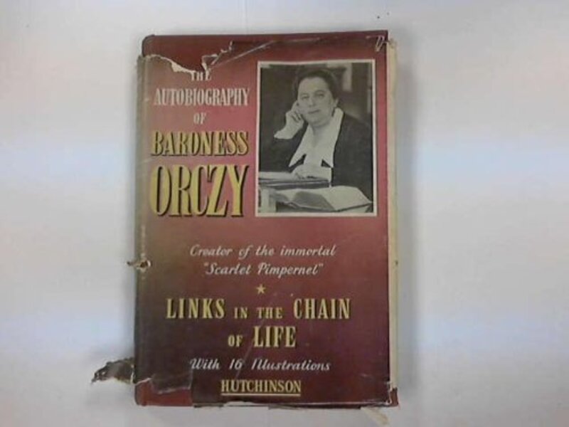 Baroness Orczy book cover