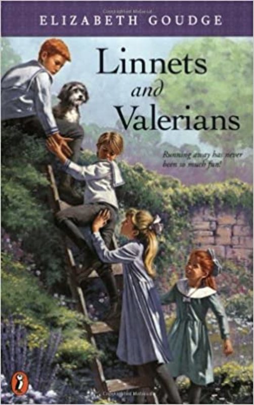 Book cover for "Linnets and Valerians / The Runaways" by Elizabeth Goudge