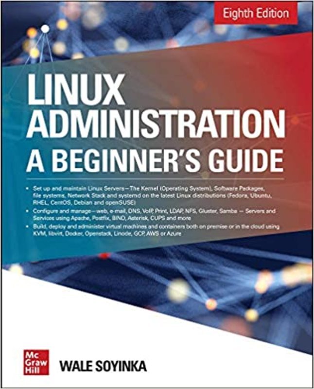 Book cover for "Linux Administration" by Wale Soyinka