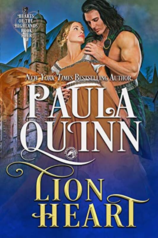 Book cover for "Lion Heart" by Paula Quinn